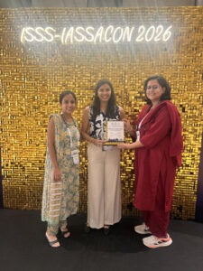 Dr Srishti Tody at ISSS IASSACON conference