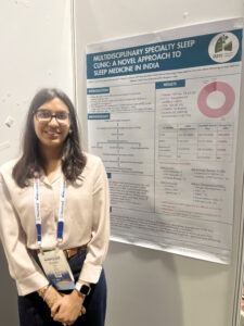 Dr Srishti Tody at World Sleep Congress